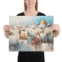 Holy City of Jerusalem Print on Canvas - 10