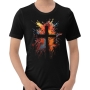 Color Burst Cross T-Shirt - Unisex - 1