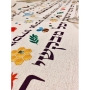 Colorful Rosh Hashanah Tablecloth with Free Matching Challah Cover - 4