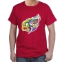Colorful Shalom T-Shirt (Variety of Colors) - 9