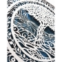 David Fisher Round Laser Cut Tree of Life Papercut (Choice of Color) - 8