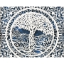 David Fisher Round Laser Cut Tree of Life Papercut (Choice of Color) - 9