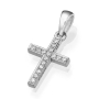 Yaniv Fine Jewelry Diamond-Accented 18K Gold Latin Cross Pendant (Variety of Colors) - 4
