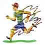 Double-Sided Jogging Man Sculpture by David Gerstein (Signed by Artist) - 2