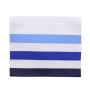 Eretz Judaica Acrylic Sabbath Prayer Shawl Set - Blue Stripes - 5