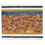 Yair Emanuel Fully Embroidered Cotton Jerusalem Prayer Shawl Set - Colorful - 1