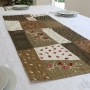 Embroidered Table Runner With Pomegranate Design by Yair Emanuel - 2