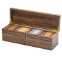 Exclusive 925 Sterling Silver-Plated and Walnut Wood Jerusalem at Night Tea Box - 3