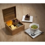 Exclusive 925 Sterling Silver-Plated and Walnut Wood Jerusalem View Tea Box - 5