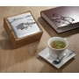 Exclusive 925 Sterling Silver-Plated and Walnut Wood Jerusalem View Tea Box - 4