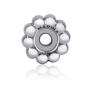Marina Jewelry Sterling Silver Flower Stopper Charm - 2