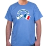 Israel-France "We Are United" T-Shirt - Choice of Colors - 1