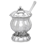 Hazorfim Bellagio Collection 925 Sterling Silver Honey Pot - 1