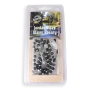 Holyland Rosary Black Wood Beaded Rosary With Crucifix and Jordan River Water - 1