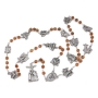 Holyland Rosary Blessing From Jerusalem Olive Wood Rosary With Stations of The Cross - 3