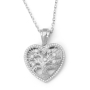 Anbinder 14K Gold Heart-Shaped Blooming Tree of Life Pendant with Diamonds - Color Option - 2