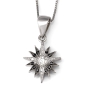 Anbinder Jewelry Women's 14K White Gold Diamond Encrusted Star of Bethlehem Pendant - 1
