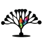 Iris Design Tree of Life Sculpture With Kaleidoscopic Design (Variety of Colors) - 1