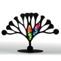 Iris Design Tree of Life Sculpture With Kaleidoscopic Design (Variety of Colors) - 2