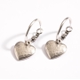 Danon Jewelry "Bittersweet" Heart Earrings - Silver-Plated - 1