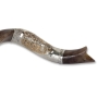 925 Sterling Silver Plated Yemenite Kudu Ram's Horn - Jerusalem Design (Choice of Sizes) - 3