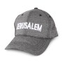Jerusalem Baseball Cap (Gray) - 1