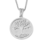 14K Gold Tree of Life Medallion Pendant Necklace - 5