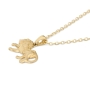 14K Gold Lion of Judah Pendant Necklace (Choice of Yellow or White Gold) - 7