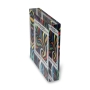 Jordana Klein Hebrew-English Home Blessing Glass Cube With Multicolored Swirling Design - 3