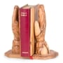 Olive Wood Bible Holder With King James Bible - 2