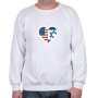 Israel - USA Heart Sweatshirt - Variety of Colors - 1