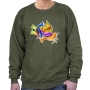Stained Glass Dove of Peace Sweatshirt (Variety of Colors) - 4