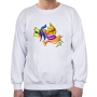 Stained Glass Dove of Peace Sweatshirt (Variety of Colors) - 2