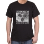 Jerusalem: "Center of the World" T-Shirt (Variety of Colors) - 12