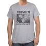 Jerusalem: "Center of the World" T-Shirt (Variety of Colors) - 4