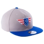 America-Israel Adjustable Snapback Cap - Gray, Blue & Red - 2