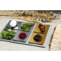 Laura Cowan Mixed Metals Seder Plate With Dunes Design - 5