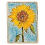 Art in Clay Limited Edition Ceramic Sunflower Wall Hanging - 1