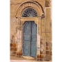 Limited Edition Serigraph of Eliezer Ben Yehuda's Door In Jerusalem by Arie Azene (Signed by the Artist) - 1