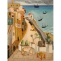 Limited Edition Serigraph of Port of Old Jaffa by Reuven Rubin - 1