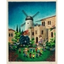 Limited Edition Serigraph of Ring Around the Roses by Peter'g - 1