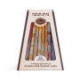 Luxury Handcrafted Hanukkah Candles - Multi-Color - 1