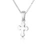Marina Jewelry 925 Sterling Silver Latin Cross Pendant - 1