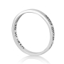 Marina Jewelry 925 Sterling Silver "This Too Shall Pass" Ring - 4