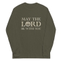 May the Lord Be With You Men's Long Sleeve Shirt - 7