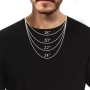 Men's Bar Necklace - Up To 4 Names - 3