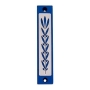 Mezuzah with Wheat Design (Variety of Colors) - 5