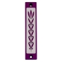 Mezuzah with Wheat Design (Variety of Colors) - 7