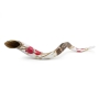 Hand Painted Kudu Shofar Horn with Pomegranate Branches  - 2