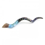 Hand Painted Kudu Shofar Horn with Dove of Peace  - 4